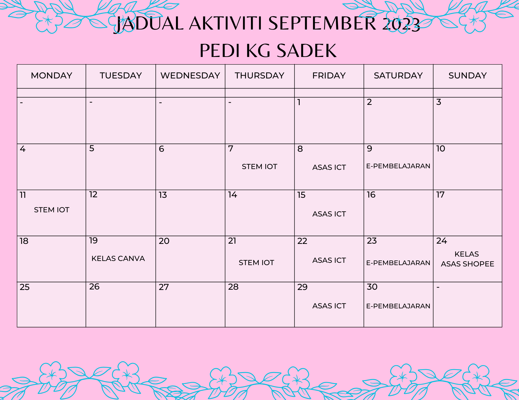 Black Light Minimalist 2023 Digital Planner